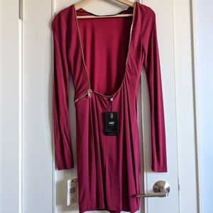 Backless ABS Cocktail Dress